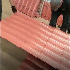 Brazilian Customer- Roof Tile Roll Forming Machine